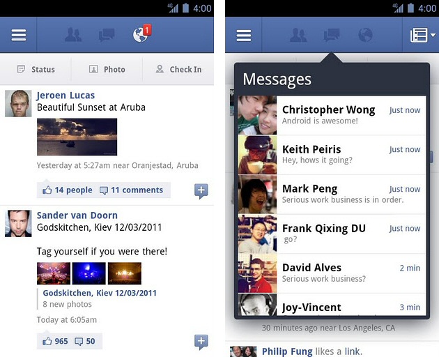 facebook android app